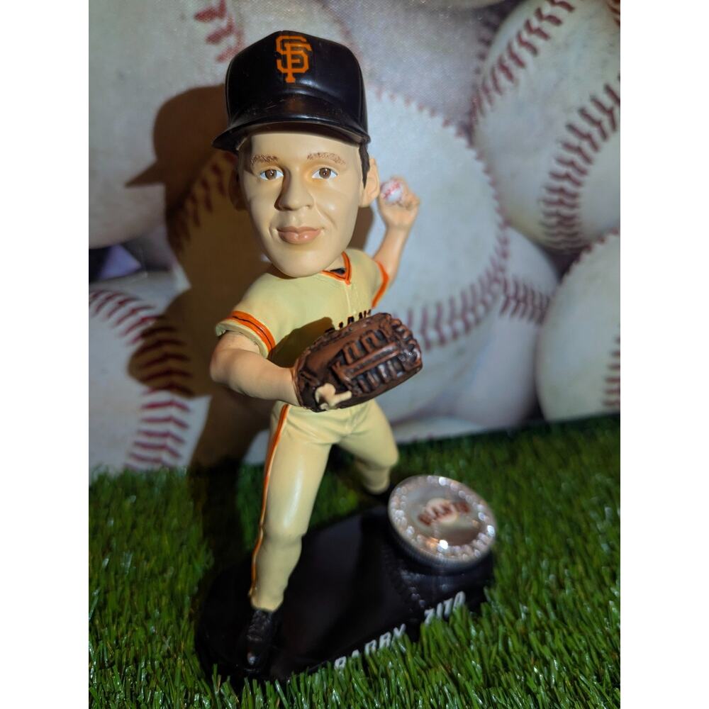 ⚾BARRY ZITO SF Giants Bobble Head 2007 "Platinum" Limited Edition 1190 of 2007